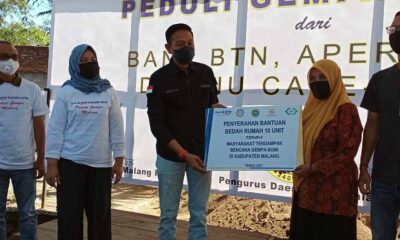 Apersi Dan BTN Bedah Rumah Korban Gempa Di Dampit Malang