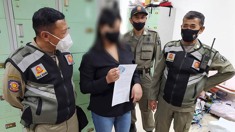 Satpol PP Razia PSK Di Jalan Pajajaran, Nekat Mangkal Meski Ramadan