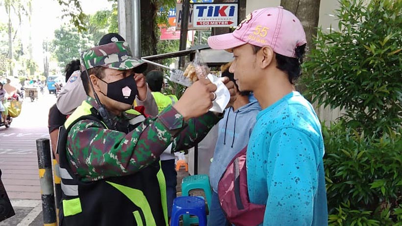 Operasi Yustisi PPKM Mikro Kota Malang Masih Terus Berjalan