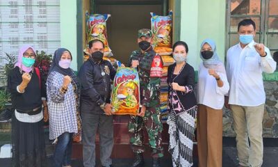 Kodim Kota Malang Salurkan 1 Ton Beras Dari MTC Untuk Korban Gempa