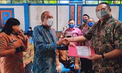 Disnaker Beri Keahlian Pijat Refleksi Untuk Puluhan Tuna Netra