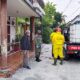 PMI Kota Malang Semprotkan Disinfektan Di Kampung Lowokdoro