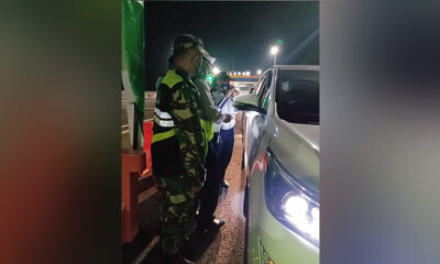 Penjagan Exit Tol Madyopuro Kota Malang 24 Jam Tanpa Henti