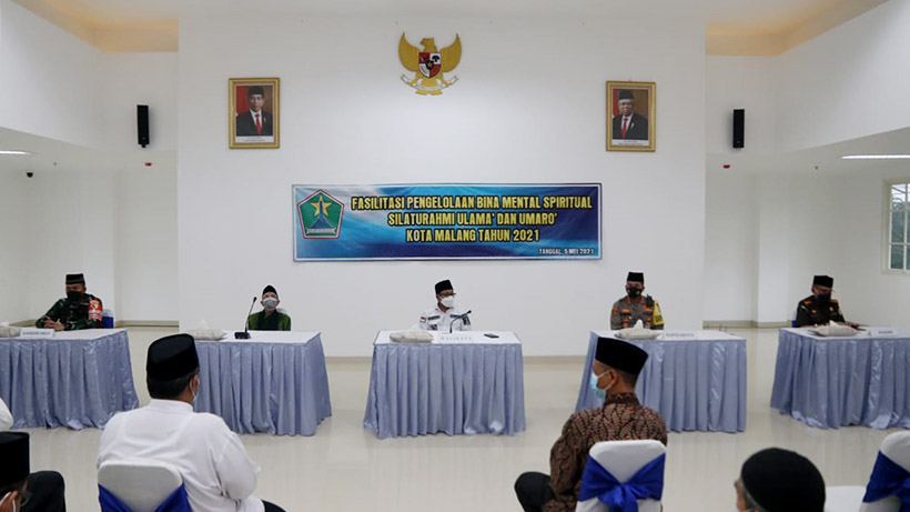 Forpimda Kota Malang Silaturahmi Ulama, MUI Siap Dukung Pemerintah