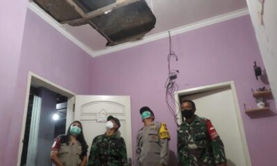 Dampak Getaran Gempa Blitar Rusak Satu Rumah Warga Kota Malang