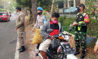Disiplinkan Prokes, Koramil 0833/02 Kedungkandang Gelar Ops Yustisi