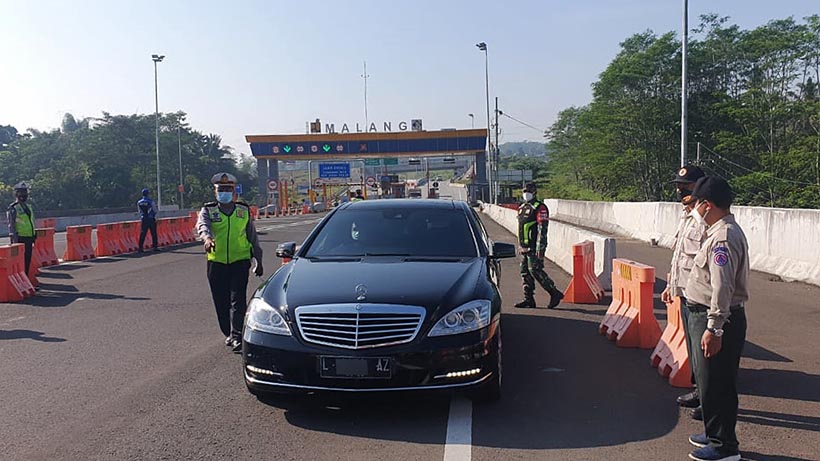 Penyekatan Larangan Mudik Lebaran Masih Bergulir di Kota Malang