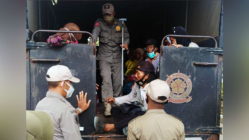 Dinas Sosial Dan Satpol PP Gelar Razia, Jaring 14 Anjal Gepeng