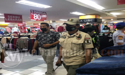 Cegah Kerumunan Jelang Lebaran, Satpol PP Sidak Mal Ramayana