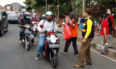 BKPB PP Batu Bagikan Ribuan Takjil Dan Masker, Kamis Berbagi Tuntas