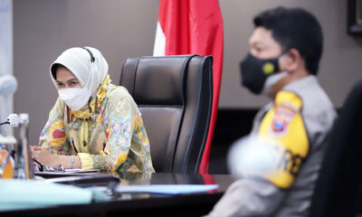 Walikota Batu Dewanti Rumpoko Ikuti Rakor Pemprov Evaluasi PPKM