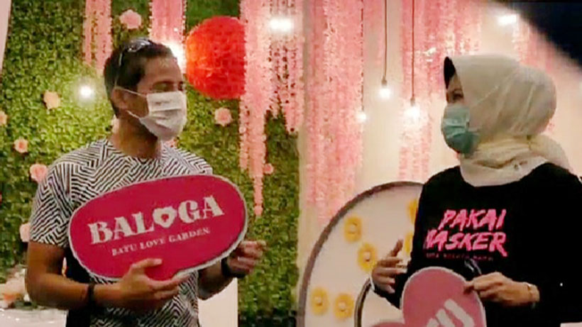 Sandiaga Uno Mengunjungi Batu, Jogging Dari Hotel Ke Love Garden