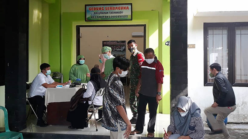 Vaksinasi Lansia Bidik Ketua RT Dan Kader Kelurahan Tasikmadu