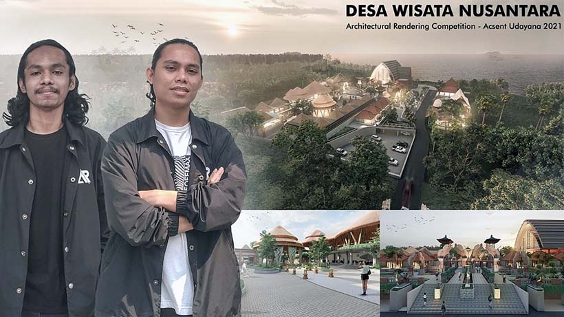 Desa Wisata Di Bali Jadi Tema, ITN Malang Juara 1 Lomba Arsitektur