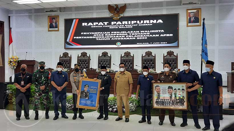 Jelang Mutasi, Kapolresta Malang Kota Perpisahan Bersama Forpimda