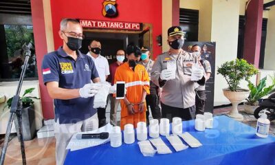 Polisi Tangkap Pengedar Pil Koplo Ribuan Butir di Kota Malang