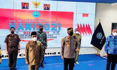HANI 2021 Di Kota Malang, Forpimda Ikuti Upacara Secara Virtual