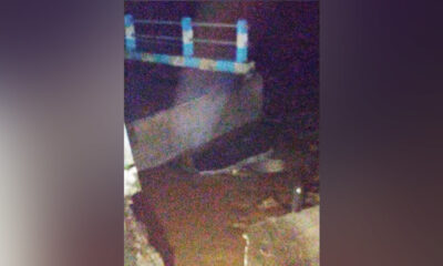 Jembatan Ambruk Di Malang Selatan, Akses Lenggoksono Terputus
