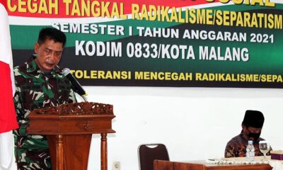 Kodim 0833 Kota Malang Komsos Cegah Radikalisme Dan Separatisme
