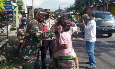 Operasi Yustisi Di Tlogowaru Kota Malang, Bagikan Masker Gratis
