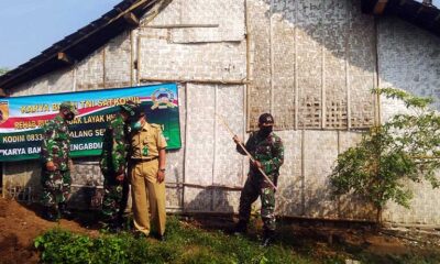 Kodim 0833 Kota Malang Bedah Rumah Warga Di Kedungkandang
