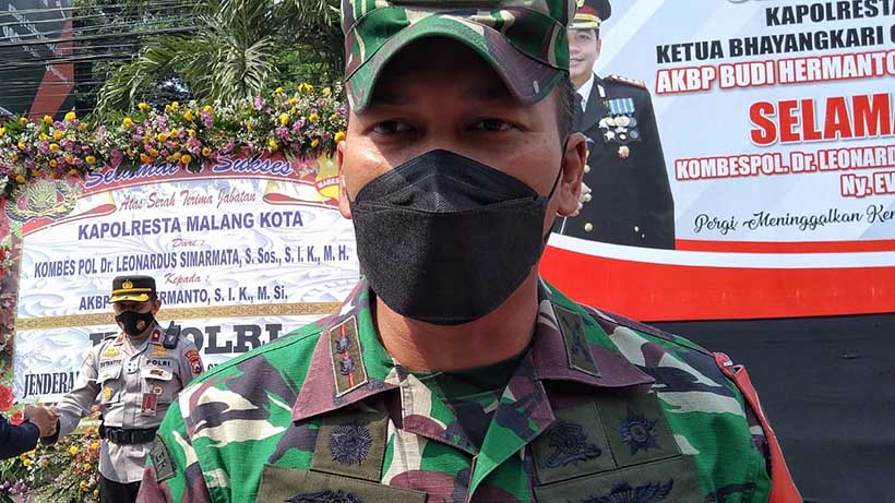 Leonardus Simarmata Pindah Tugas, Ini Kenangan Dandim Kota Malang