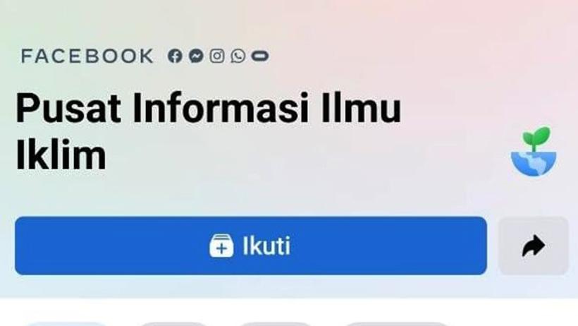 Facebook Luncurkan Pusat Informasi Ilmu Iklim