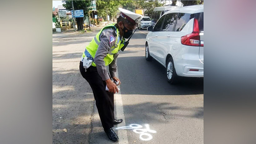 Kecelakaan Sepeda Motor Di Kebonagung Pakisaji Klaim Satu Nyawa