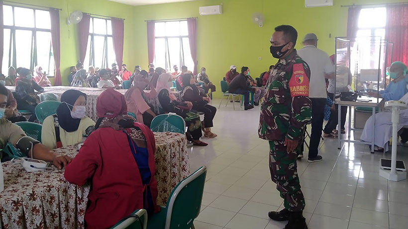 Puskesmas Ciptomulyo Vaksin 150 Warga Mergosono Kota Malang
