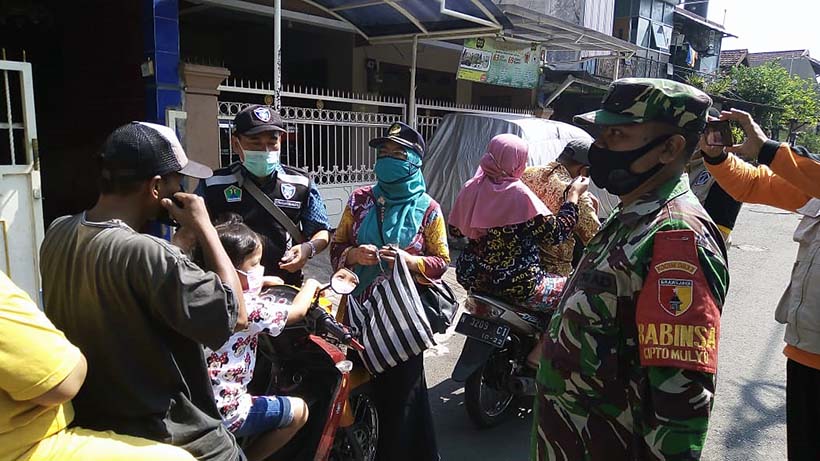 Razia Masker Temukan 27 Pelanggar Di Ciptomulyo Kota Malang