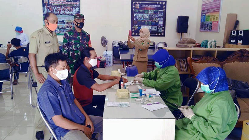 Vaksinasi Covid-19 Kota Malang Bidik Warga Tasikmadu Lowokwaru