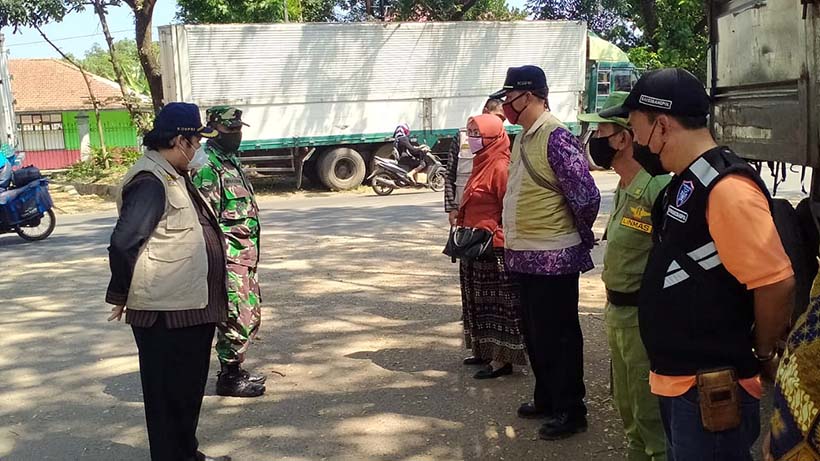 Operasi Jalan Sonokeling Ciptomulyo, Petugas Tegakkan Prokes
