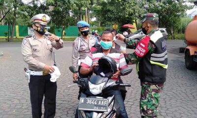 Operasi Yustisi Kota Malang, Ingatkan Jangan Bermasker Di Bawah Dagu