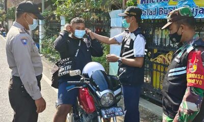 Operasi Yustisi Mendapati Pemotor Tanpa Masker Di MT Haryono Gang 13