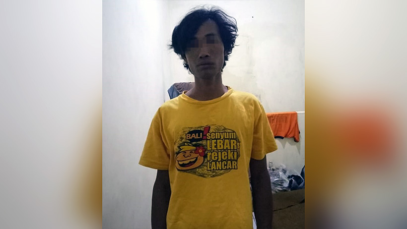 Pria Di Malang Ini Pukuli Tetangga, Hancurkan Kaca Truk Pakai Kusen Cor