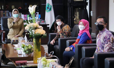 Kak Seto Datangi Balaikota Among Tani, Disambut Wali Kota