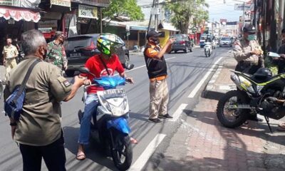 Operasi Yustisi Sumbersari Kota Malang Sosialisasikan Prokes