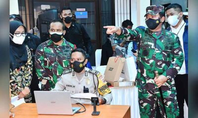 Panglima TNI Pulang Kampung, Tinjau Penerapan 'Si Lacak' di Malang