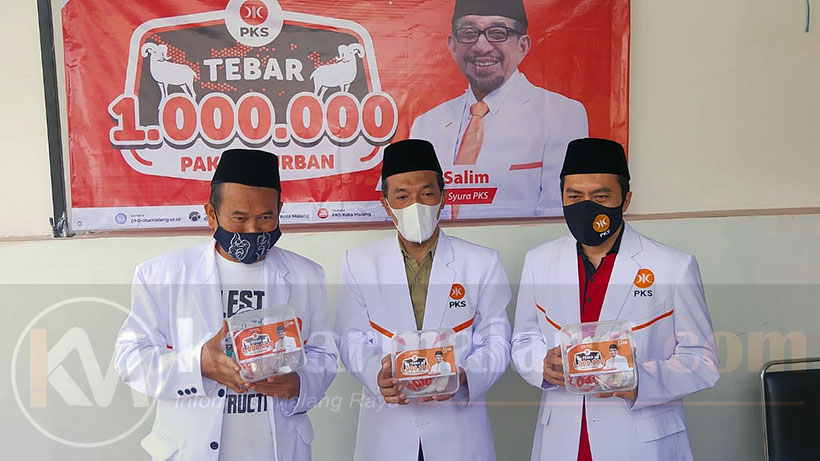 DPP PKS Target Bagi 1 Juta Kurban, Kota Malang Bagi 10 Ribu Paket