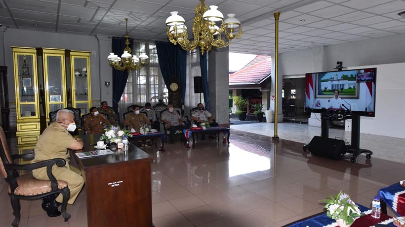 Perpanjangan PPKM Darurat Di Malang, Ini Hasil Rapat Dengan Jokowi