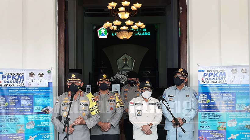 Kabaharkam Polri Puji Penanganan Covid-19 di Kota Malang