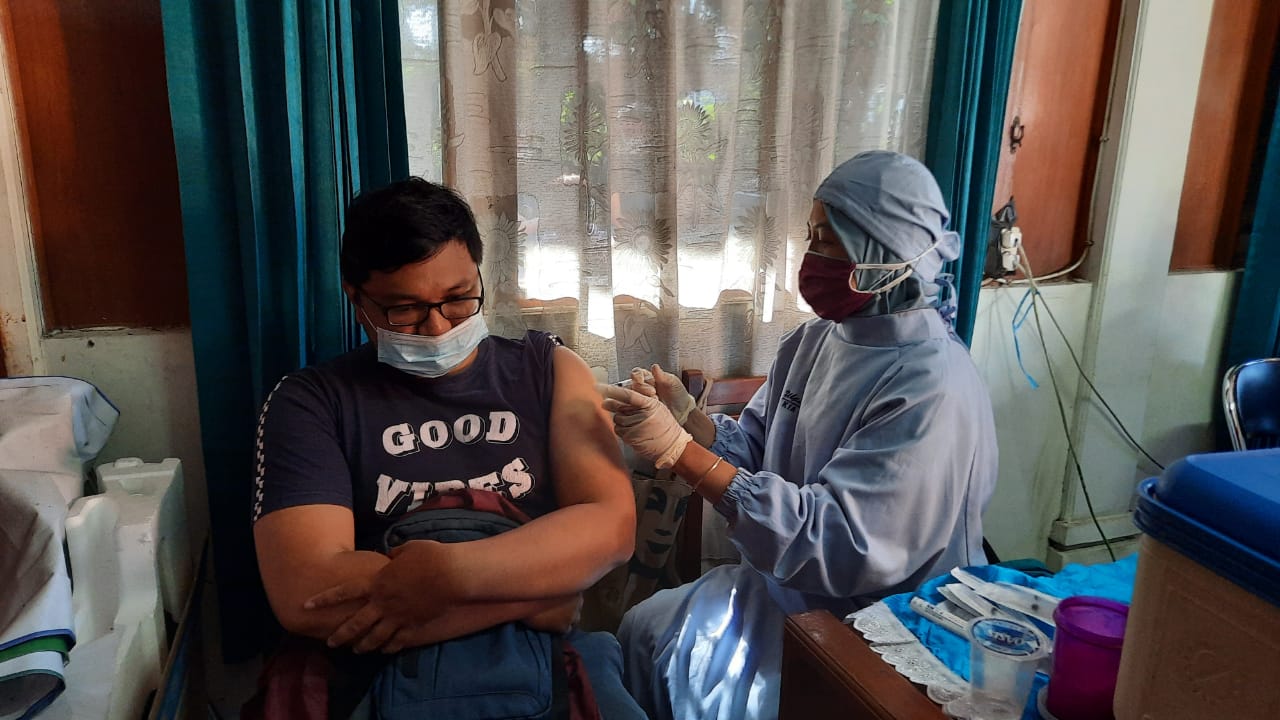 Dukung Gerai Vaksinasi Presisi, Polresta Malang Kota Vaksin Massal 26 IMG 20210706 WA0003