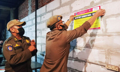 Satpol PP Tindak 94 Kafe dan PKL Pelanggar PPKM Darurat Kota Malang