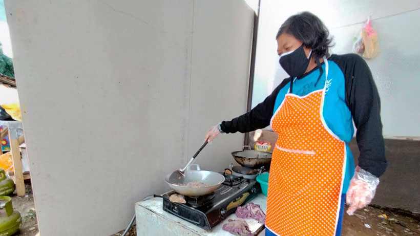 Dapur Umum Di Gadang Malang Layani 101 Warga Yang Isoman