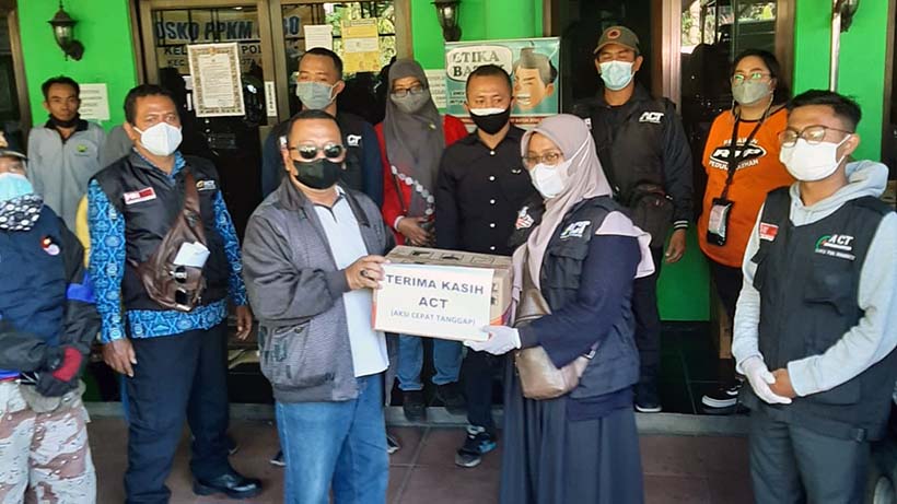 166 Warga Polehan Malang Isolasi Mandiri, Bantuan Berdatangan