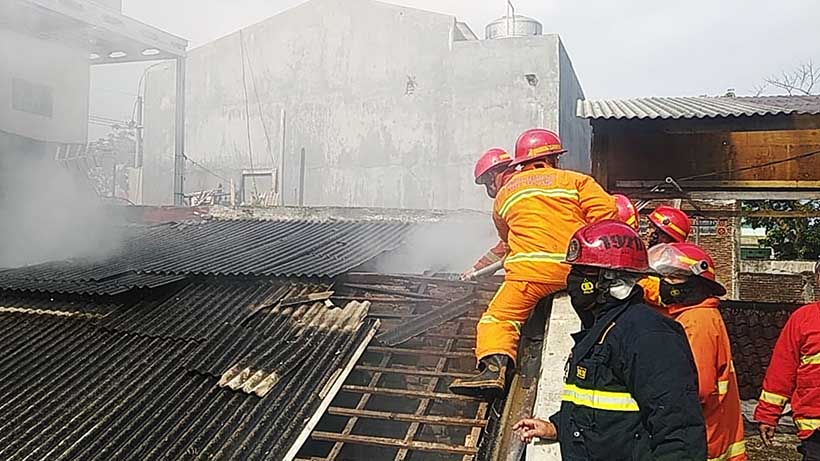 Kebakaran Di Malang 29 Juli, Rumah Hangus, Pasien Stroke Luka Bakar