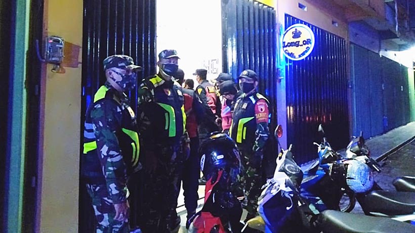 Patroli Gabungan PPKM Level IV Terus Berlanjut Di Kota Malang