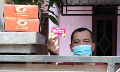 Aksi Sosial Bantu Warga Isoman Kota Malang Makin Marak