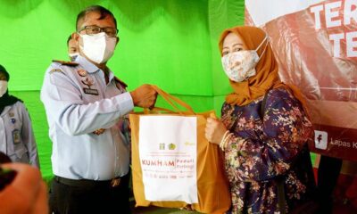 Lapas Kelas 1 Malang Berbagi Paket Logistik Untuk Warga