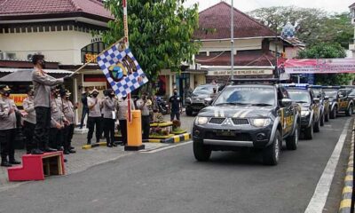 PPKM Kabupaten Malang Berlanjut, Polres Salurkan Bansos 52 Ton Beras
